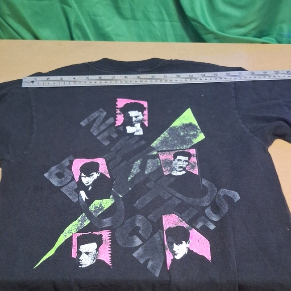 Vintage 1990 New Kids On The Block Tshirt NKOTB T-Shirt Size M - Picture 5 of 7